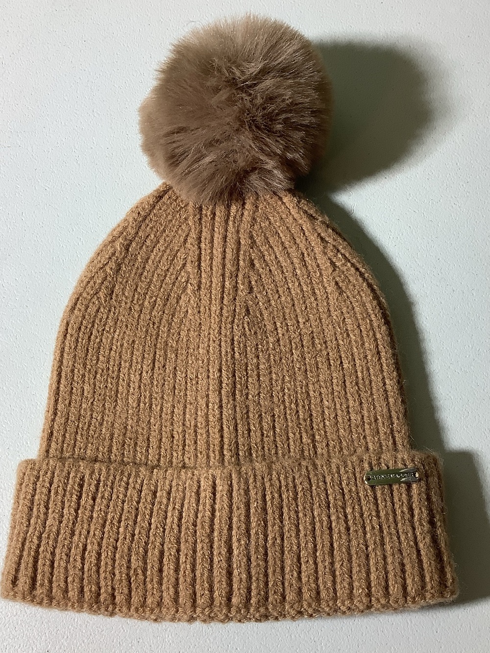 Steve Madden tan beanie